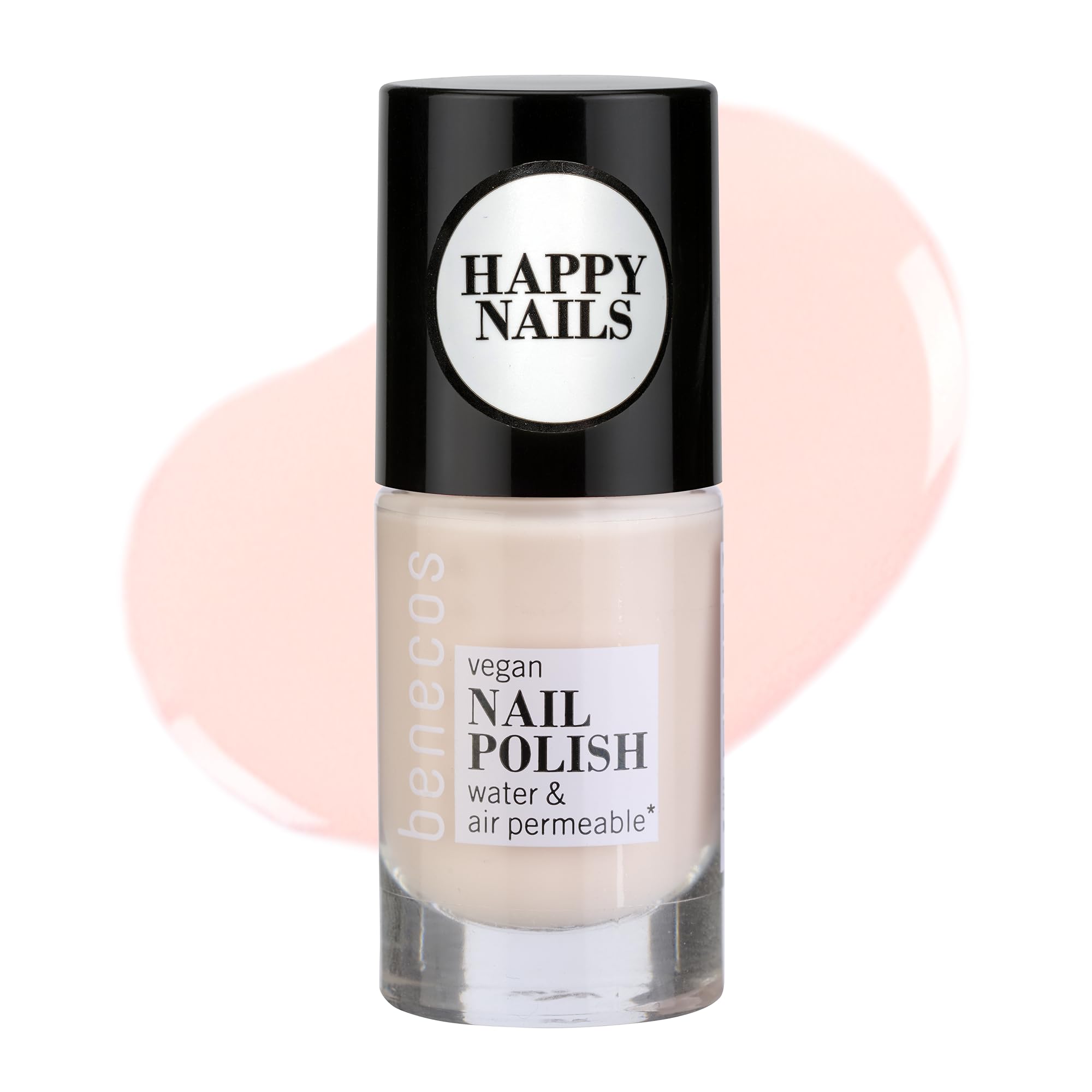 Benecos Organic Cosmetics - Nail Polish - 20FREE - water permeable - 5ml - sharp rosé