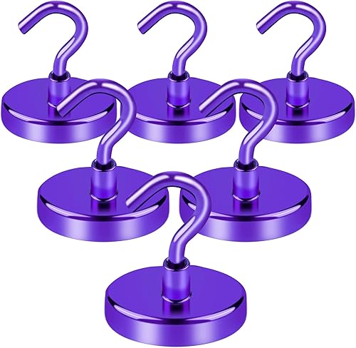 Vista 136 de LOVIMAG Imanes de crucero con ganchos, ganchos magnéticos de 50 libras para cabinas de cruceros, imprescindibles para viajes, imanes de neodimio