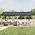 Domi 12' x 20' Hardtop Gazebo with Galvanized Steel Gable Roof, Pergola with Wood-looking Aluminum Frame, Permanent Pavilion Outdoor Gazebo with Ceiling Hook for Deck Patio Lawn Yard Backyard Grill