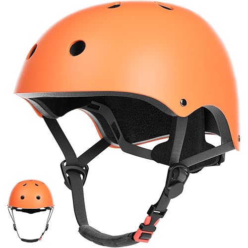 67i Kids Bike Helmet Toddler Helmets for Ages 3-8 Years Old Girls Boys Kid Adjustable Skateboard Bicycle Helmets Multi-Sport Ventilation Skateboarding Cycling Scooter Roller Skate Helmet