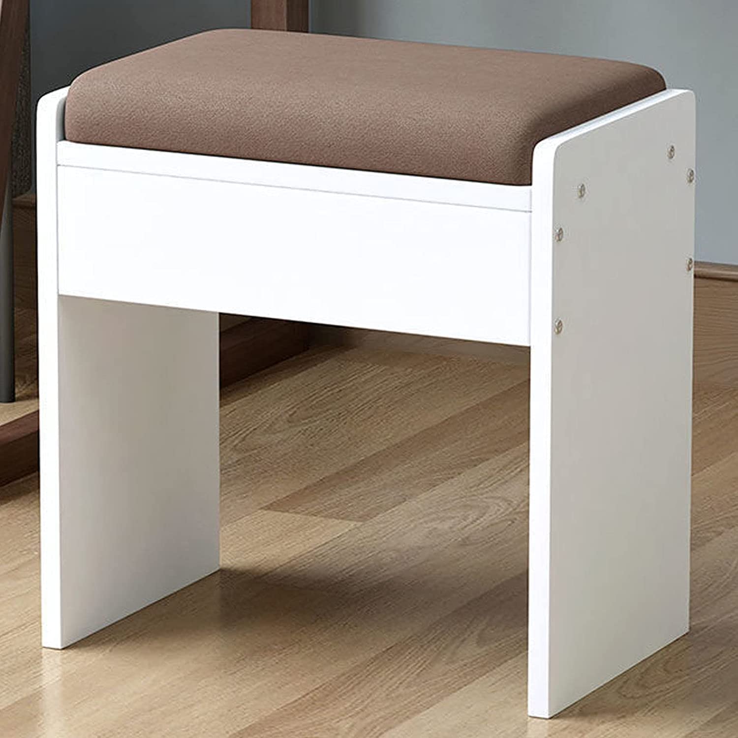 Repose-pieds rembourré portable compact pour salon et petit espace moderne