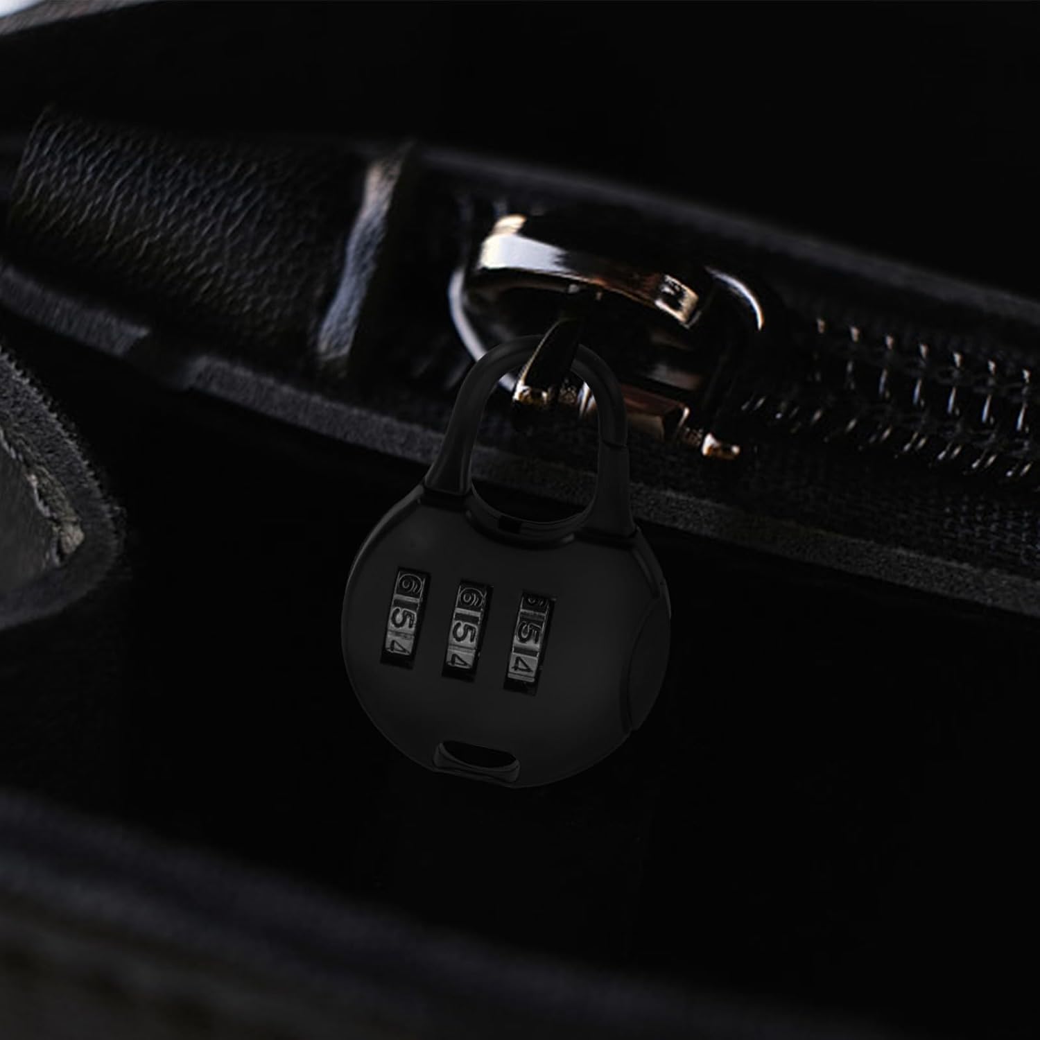 Combination Luggage Lock Password Security Padlock,Secure Your For Luggage With 3 Digit Password Combination Padlock, Alloy Steel Anti Theft Design For Travelers(Black-2PCS)