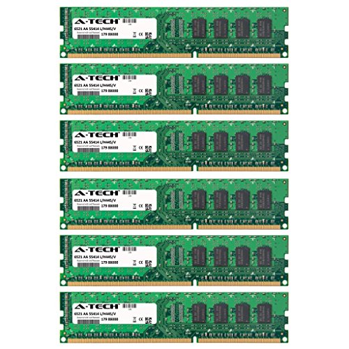 24GB KIT (6 x 4GB) Dell StudiofXNgbvV[Y XPS 435 XPS 9000p DIMM DDR3 Non-ECC PC3-8500 1066MHz RAMBA-Techuh
