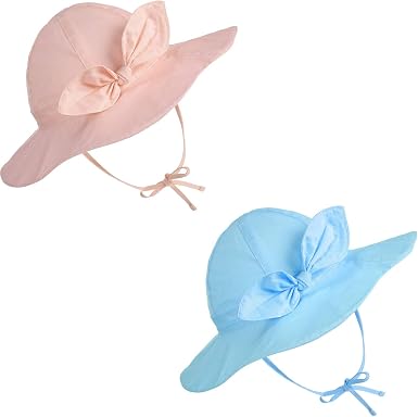 Baby Girls Sun Hat Adjustable 