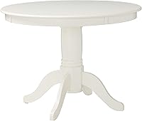 Vista 2 de Angel Line 5 Piece Lindsey Dining Set, Off-White/Gray