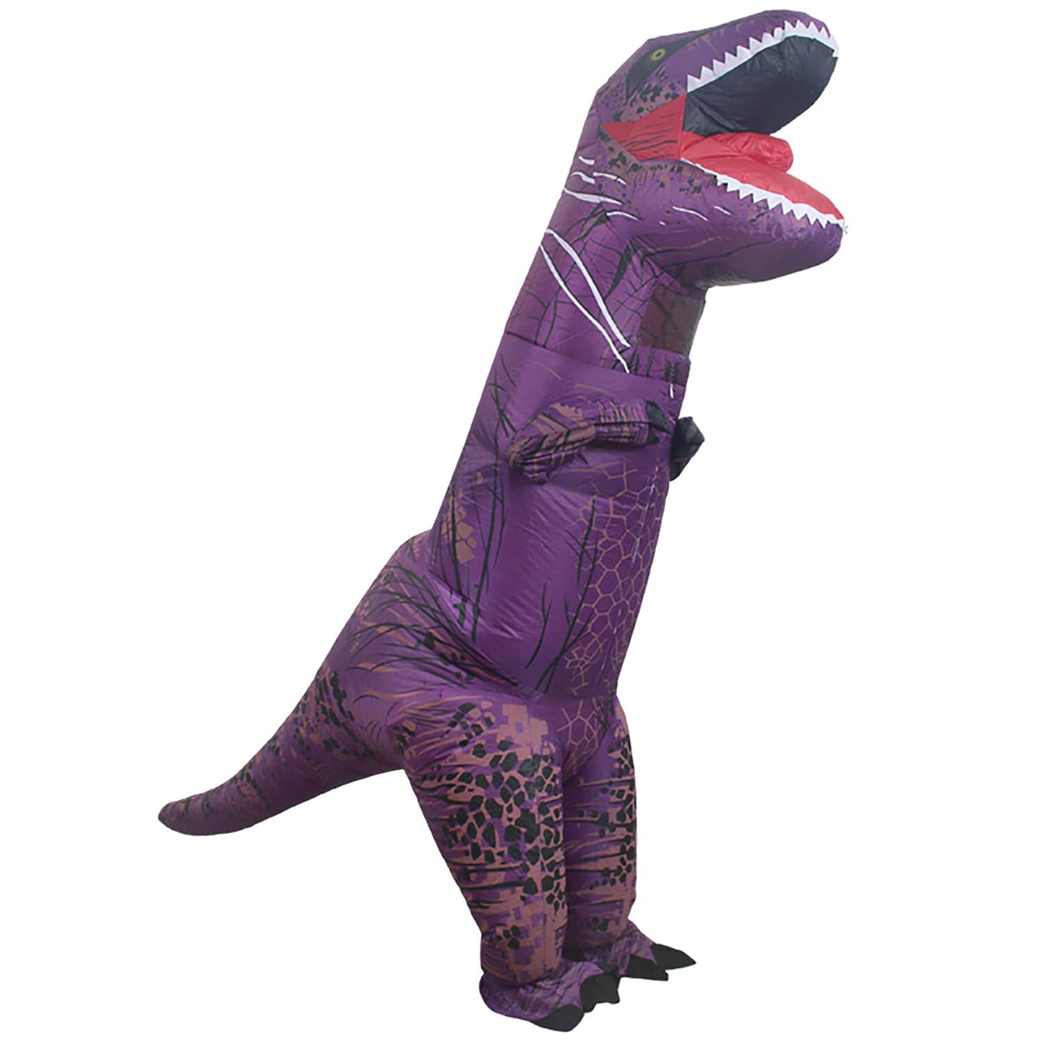 Wohablow Inflatable Dinosaur Costume Adult and Kid, Funny Blow up T-Rex Costumes for Halloween Cosplay Party,Fancy Dino Costume Outfit — image 1