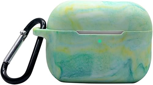 Miniatura 2 de Funda para auriculares, 1 juego práctica resistente a la suciedad, compatible con AirPods Pro 2 con círculo colgante compatible con Bluetooth, funda