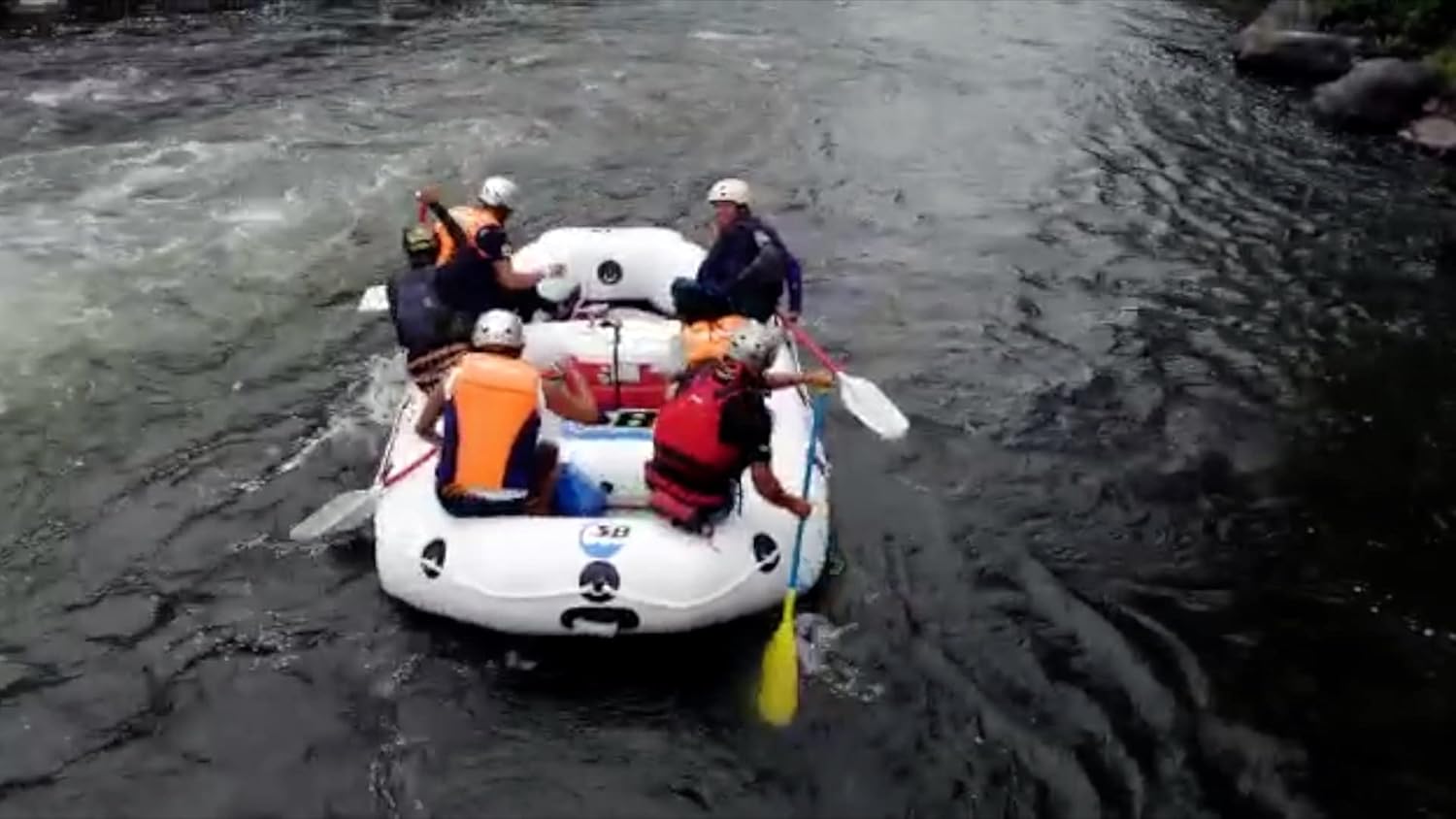 Inflatable Sport Boats 1.2mm White Water River Raft 12 feet - Reenforced Heat-Welded PVC Material