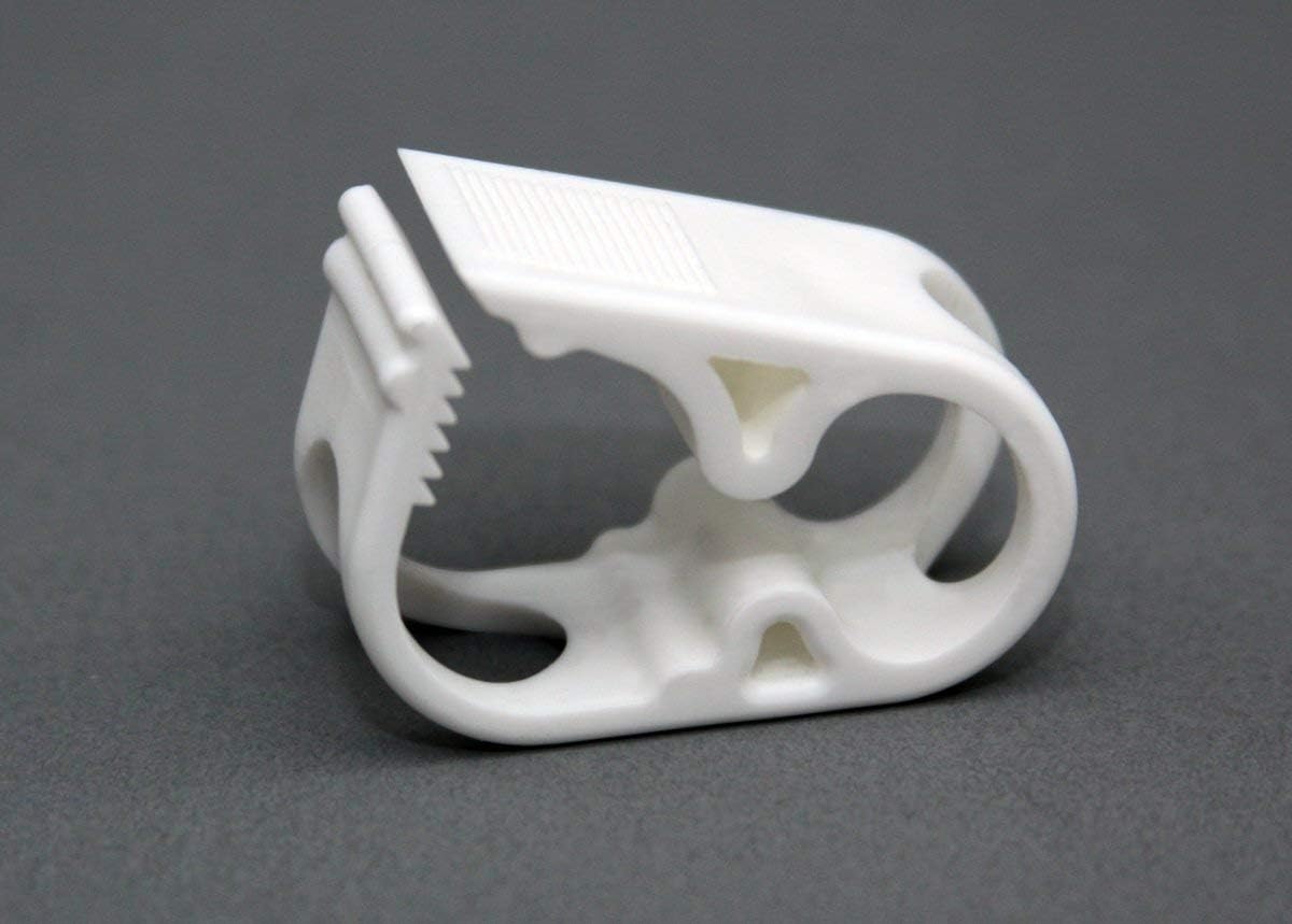 URO-CARE ADJUSTABLE THUMB CLAMP, WHITE