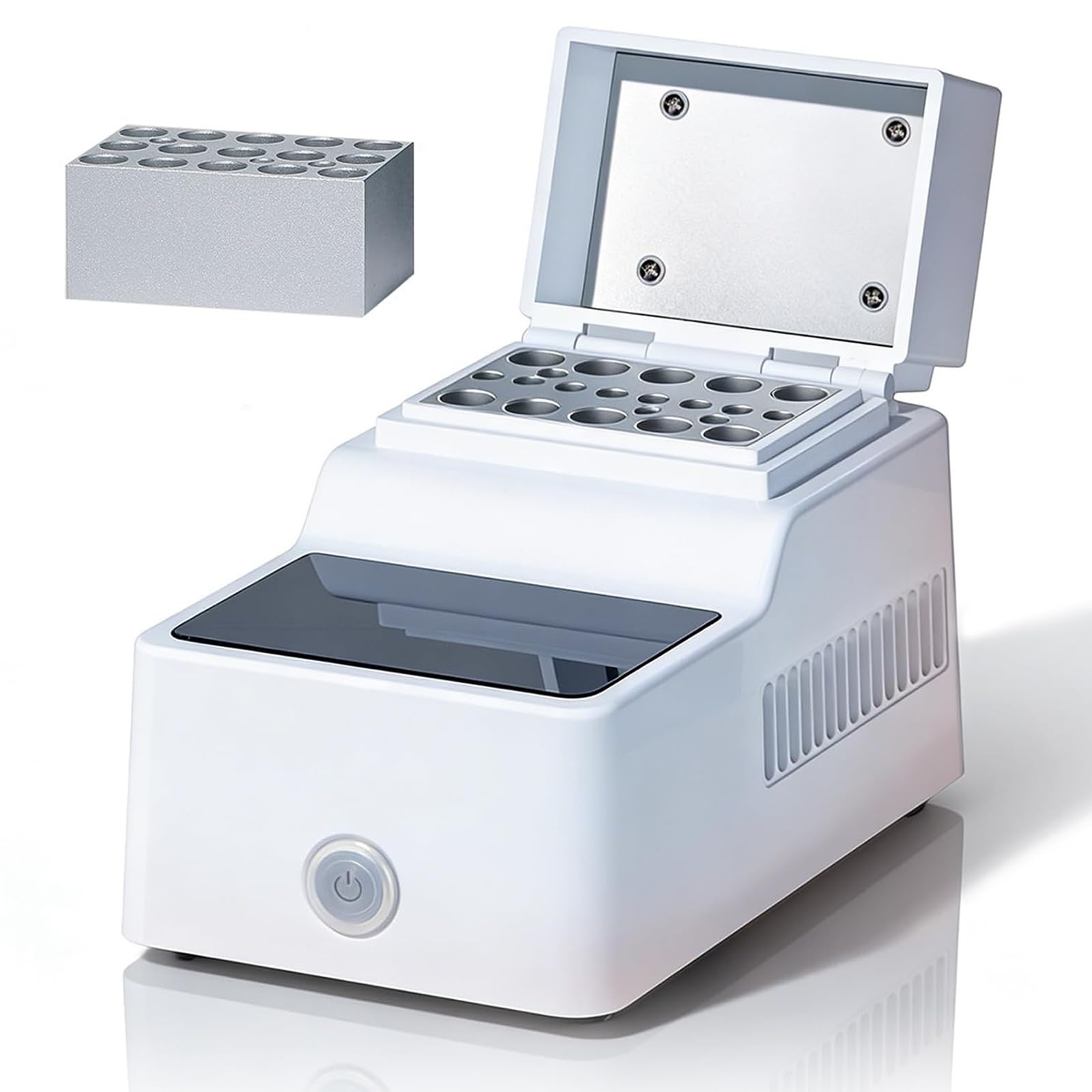 Incubadora de calentador de laboratorio, mini control de temperatura de modo dual con memoria de 9 programas y pantalla LCD para aplicaciones de investigación