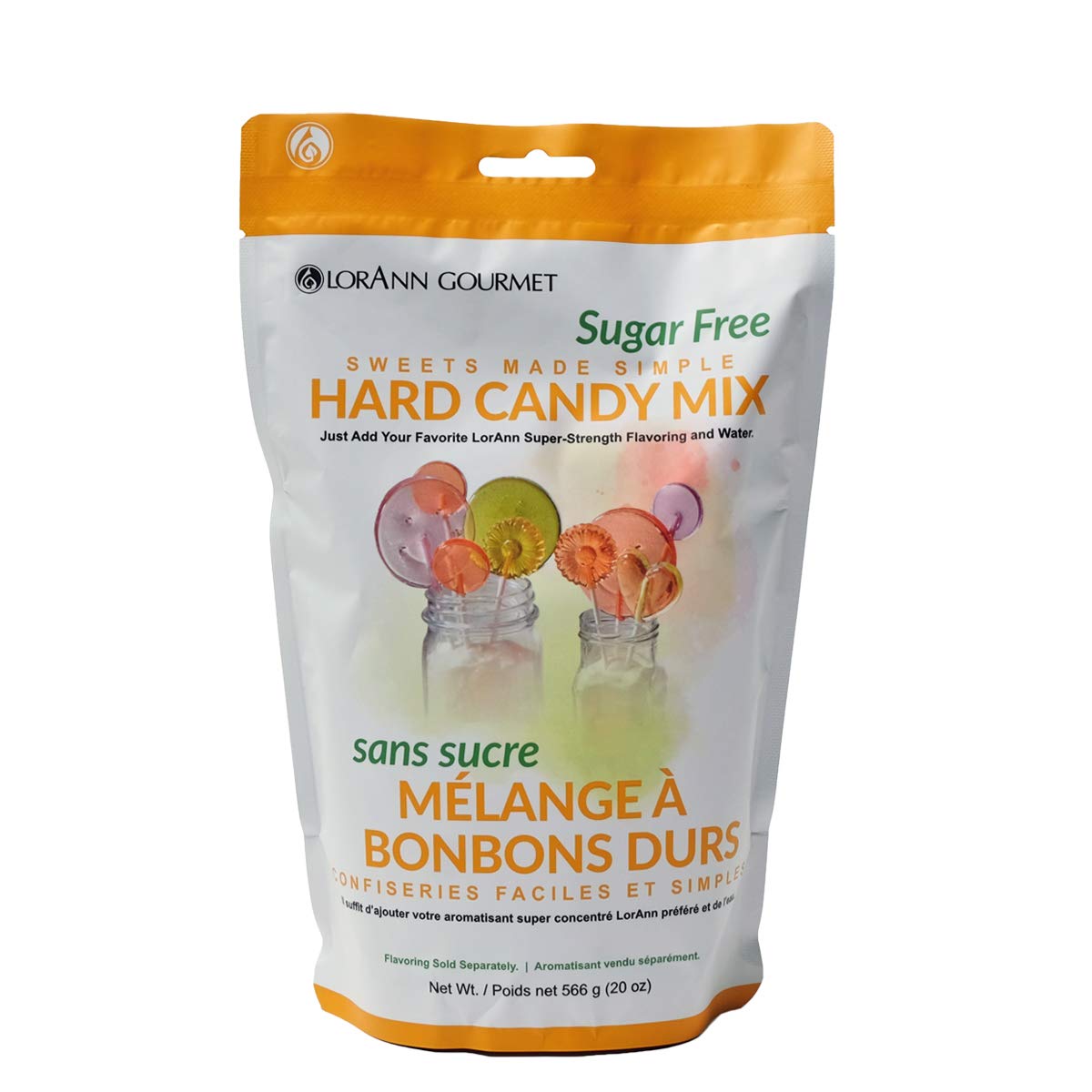 LorAnn Sugar Free Candy Mix 20 ounce Package Lorann