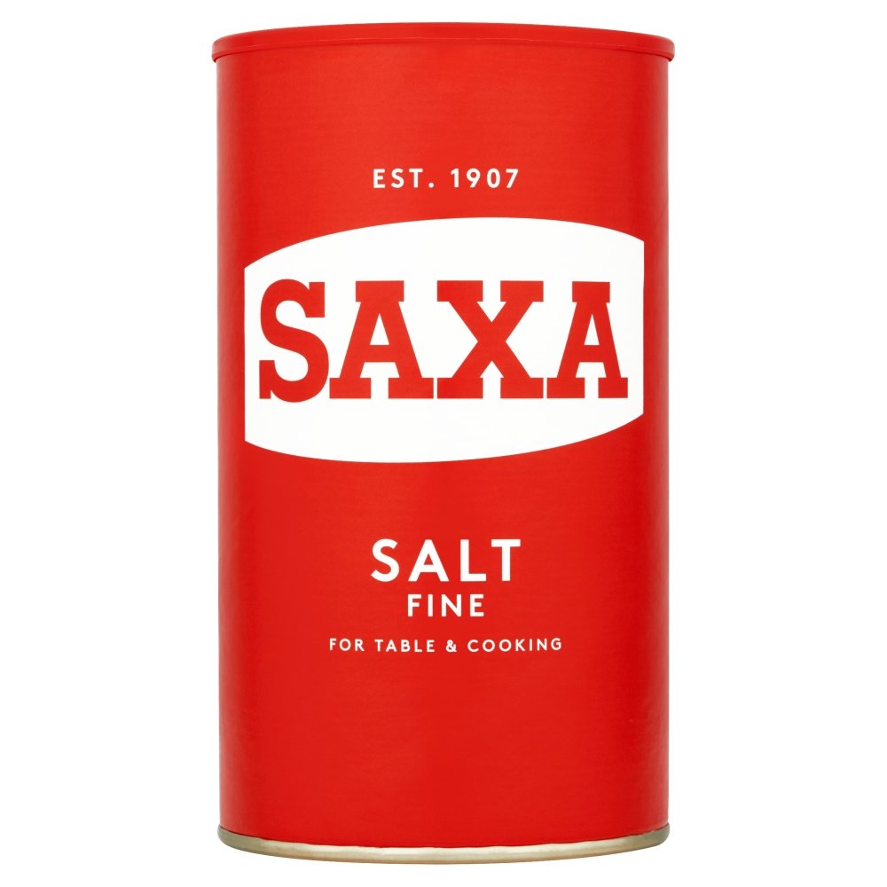 Saxa Table Salt Drum, 750 g