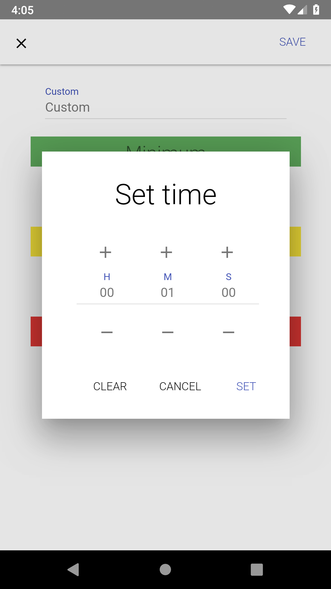 Toastmasters Timer App on the Amazon Appstore