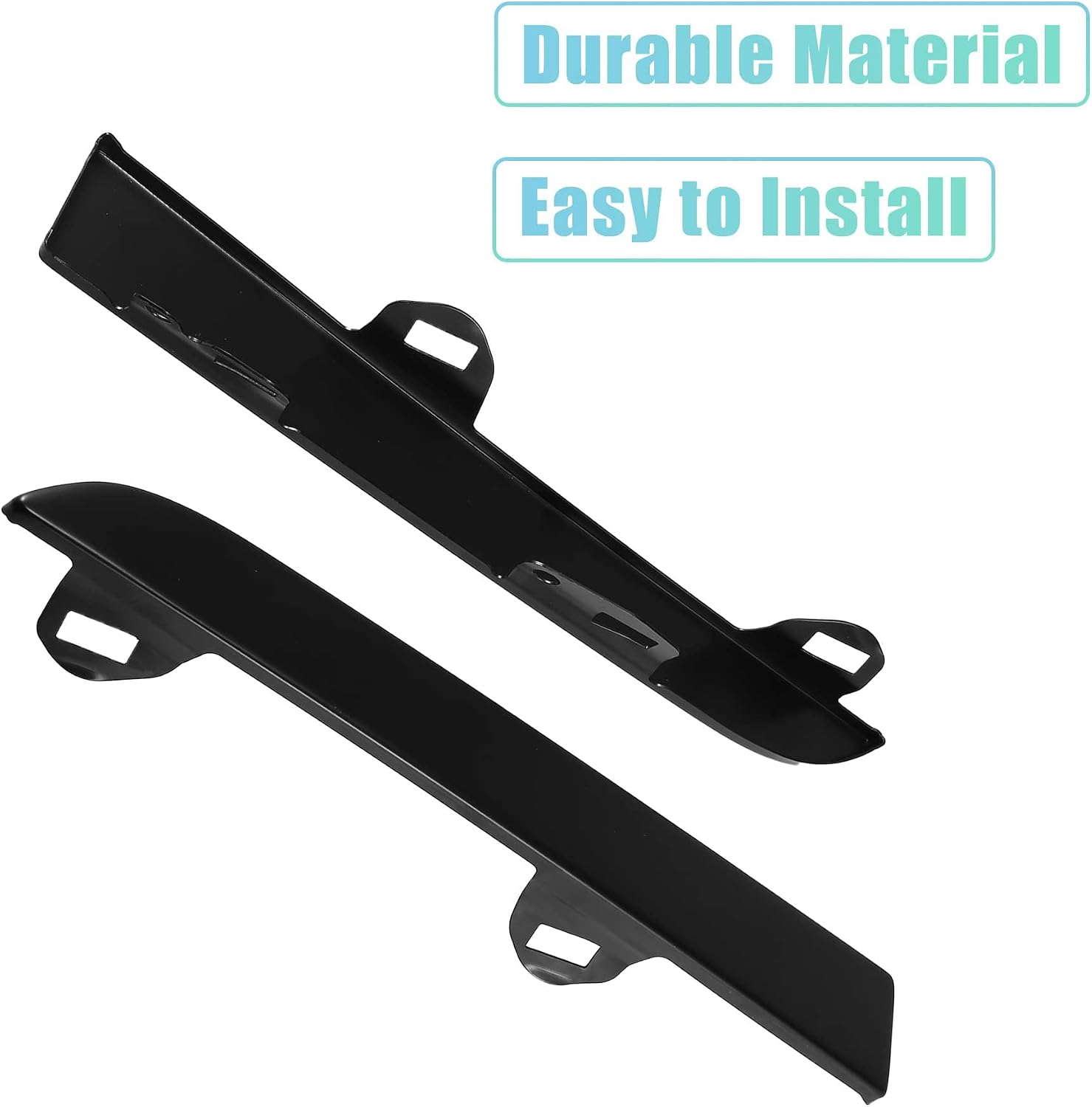 Unifizz 1Pair Front Lower Headlight Bumper Grille Filler Trim Panels Driver Passenger Side for Tacoma 2001 2002 2003 2004 Pickup TO1089108 TO1088108 5251235050 5251335060