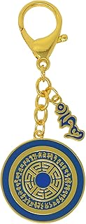 Feng Shui “HUM†Dakini Wealth Protection Blue Tibetan Hanging Round Keychain W4339