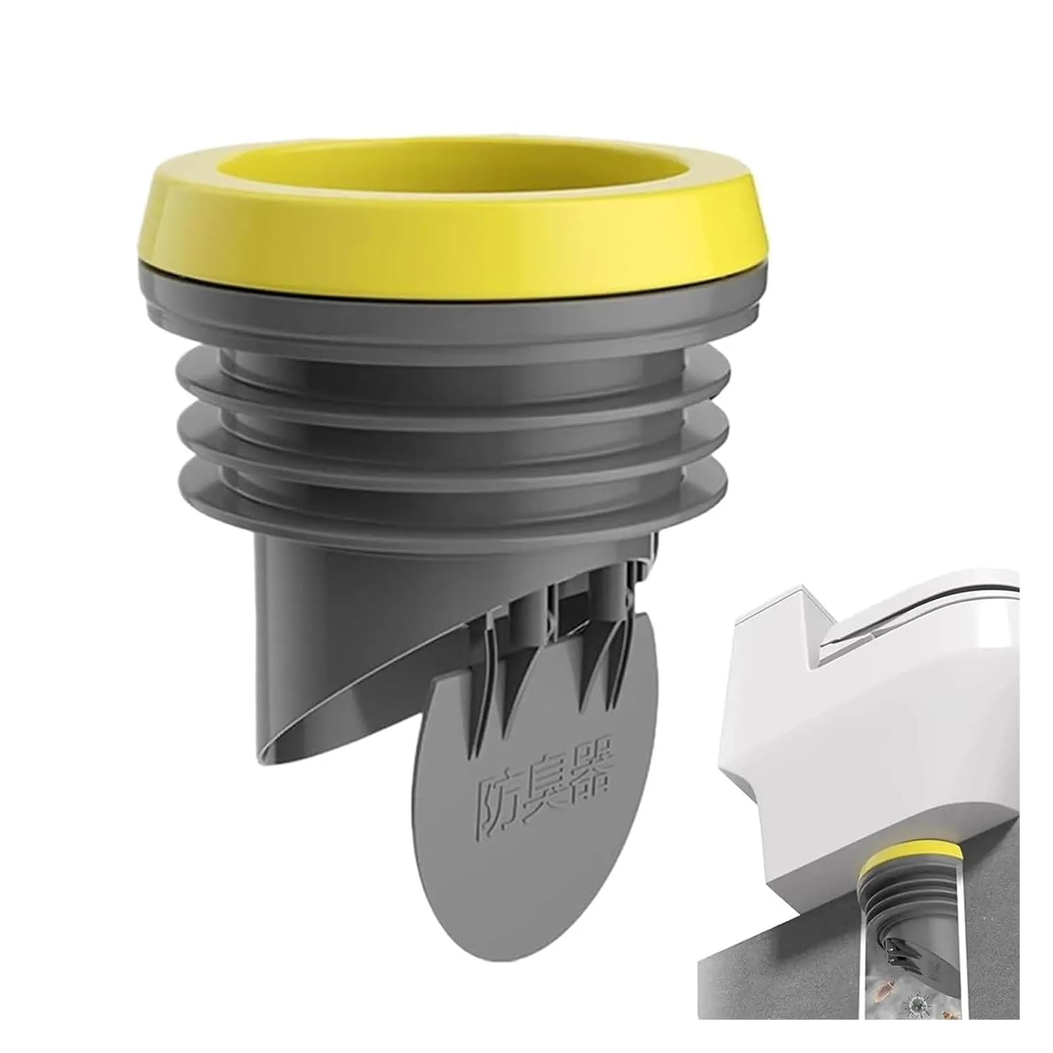Wax Ring for Toilet 2pcs Wax Ring for Toilet Thickened Anti-Backflow Leak Odor Prevention Valve Bowl Gasket for Bathroom Installation