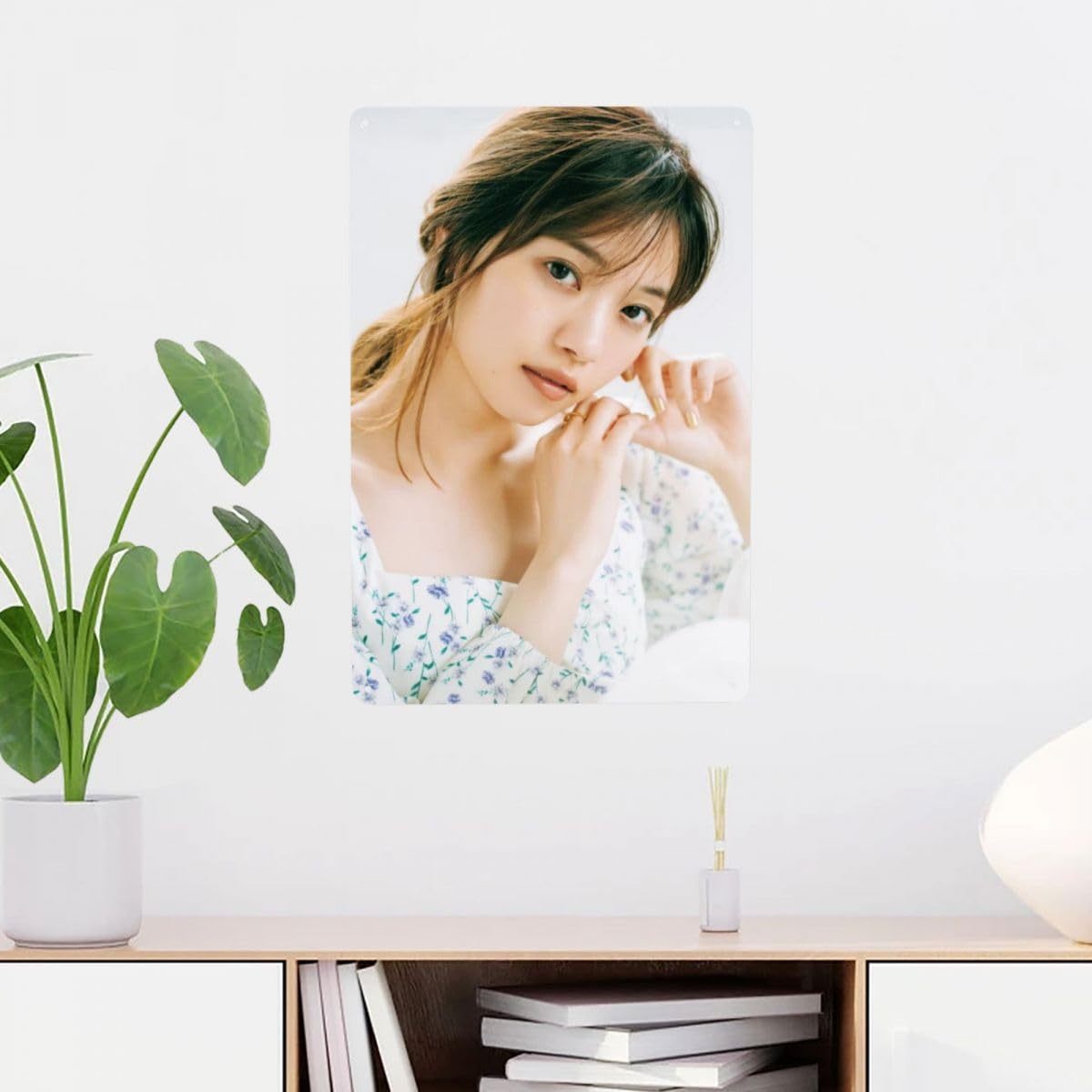 Amazon.co.jp: 西野七瀬 ブリキの絵 ブリキ看板 金属ポスター 装飾鉄絵