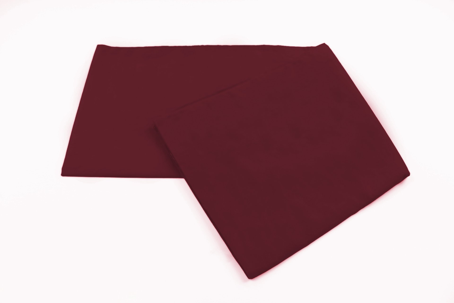 MoonRest Body Pillow Cover Long Body Pillowcase -%100 Cotton with Seam (Wine)