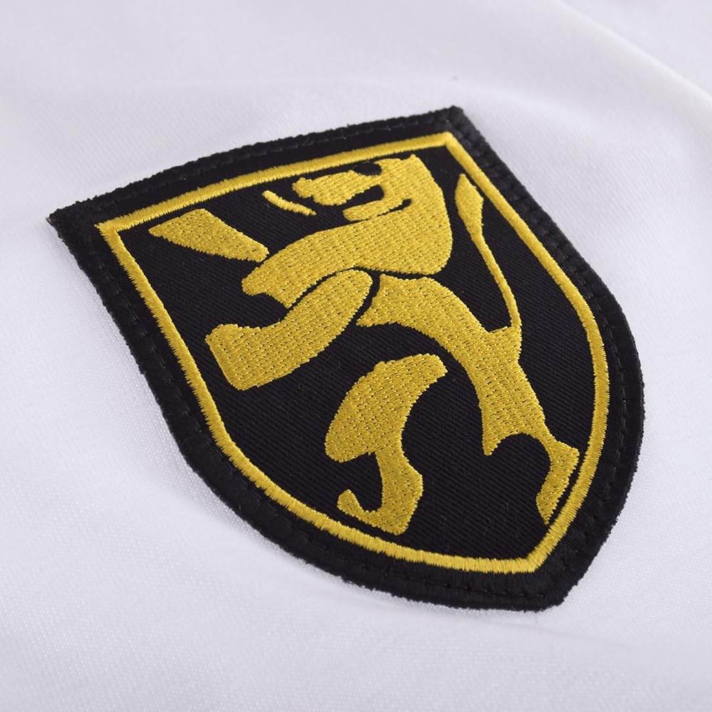 COPA - Maglia da Trasferta - Calcio - Uomo - Belgio Anni '70 - Bianco - 100% Cotone