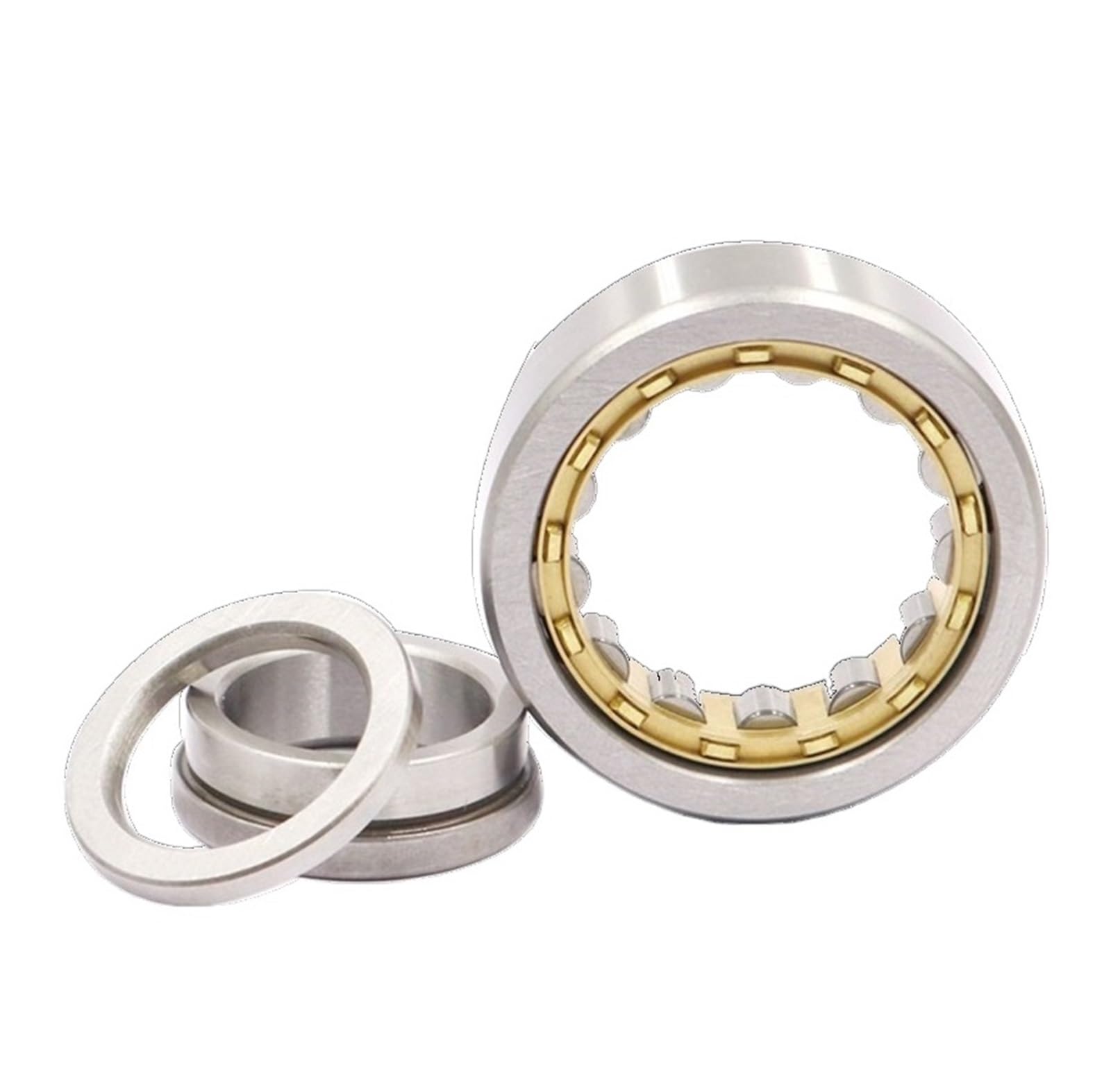 VSPPJYFG Bimetal Seal Shield Micro deep Groove Bearing 1pcs NUP310EM NUP311EM NUP312EM NUP313EM NUP314EM NUP315EM Cylindrical Roller Bearing(NUP311EM)