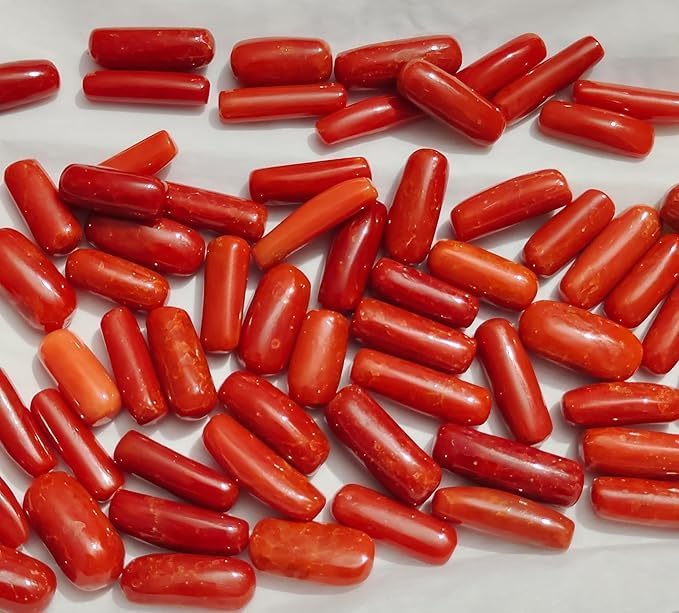 4.00 Ratti -10.00 Ratti Red Coral Moonga Italian Original Certified Gemstone AAA Quality With Lab Certificate,