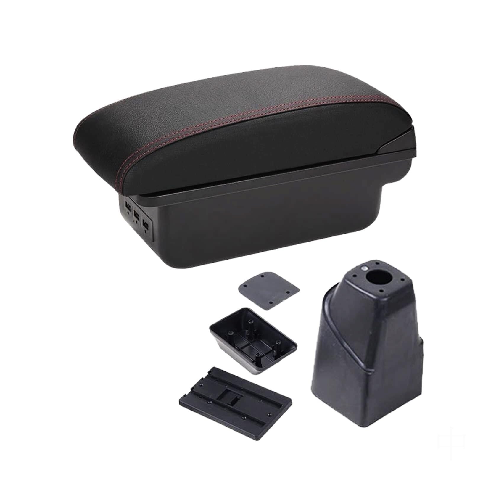 BLBNEZBZTY Compatible with Peugeot For 206 2017 Center Console Armrest Storage For Box Car Armrest Cushion