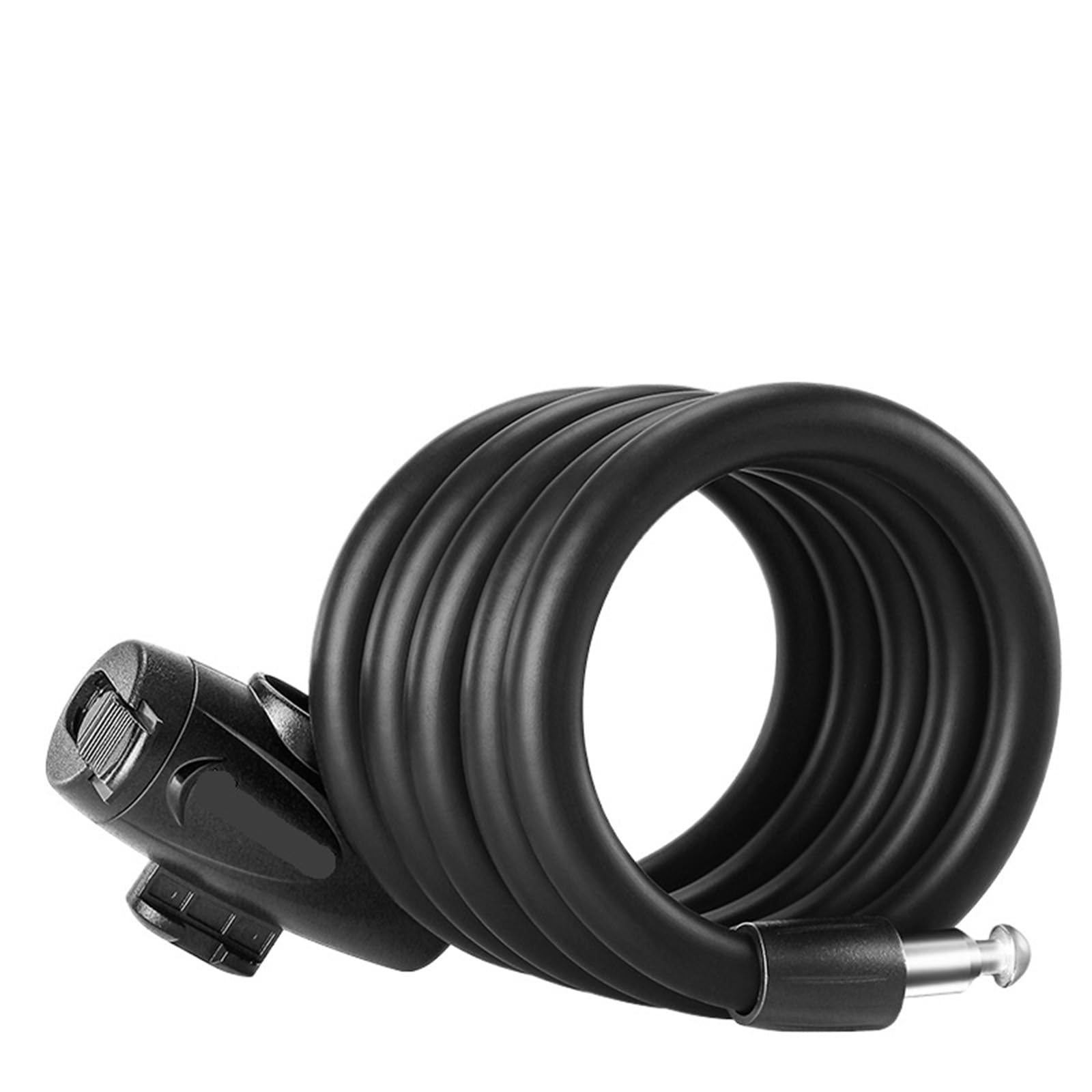 Lucchetto antifurto for Bicicletta con Cavo in Acciaio, 2 Pezzi, con Chiavi, Sicurezza 1,2 m/1,5 m per Moto, Carriera(Length-150cm)