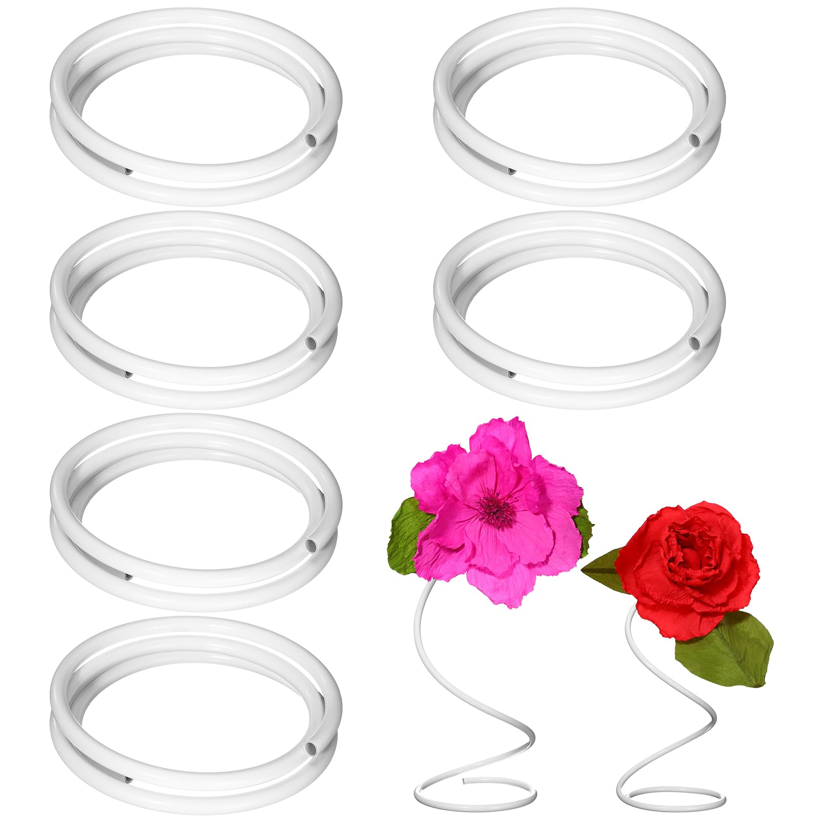 Tubes en PVC flexibles pour éviter l'affaissement des arches de ballons de mariage