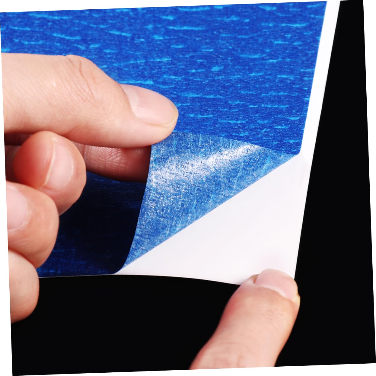 PRETYZOOM High Temp 3D Printer Heated Bed Tape Textured Paper Sheets 210mm x 200mm Heat Tape for Printer Easy Apply/Remove