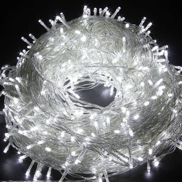 Serie Mini Lucciole 2000 LED Trasparenti 70mt Luce Fredda - ABM Natale