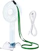 Accessories Kit for Handheld Fan with 1 Holder, 1 Green Lanyard and 1 USB Cable (USB to Type-C) - the Fan is 𝗡𝗼𝘁 Included