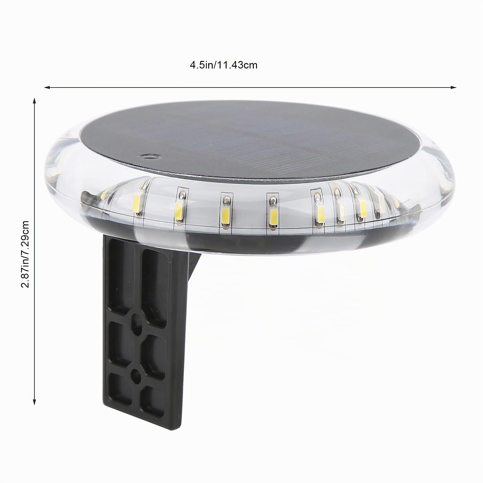 Luci di navigazione solari per barche, IP67 impermeabili, luci di navigazione marine con telecomando, 6 modalità LED, luce di prua e di poppa, faro a energia solare per kayak, yacht, barche da pesca