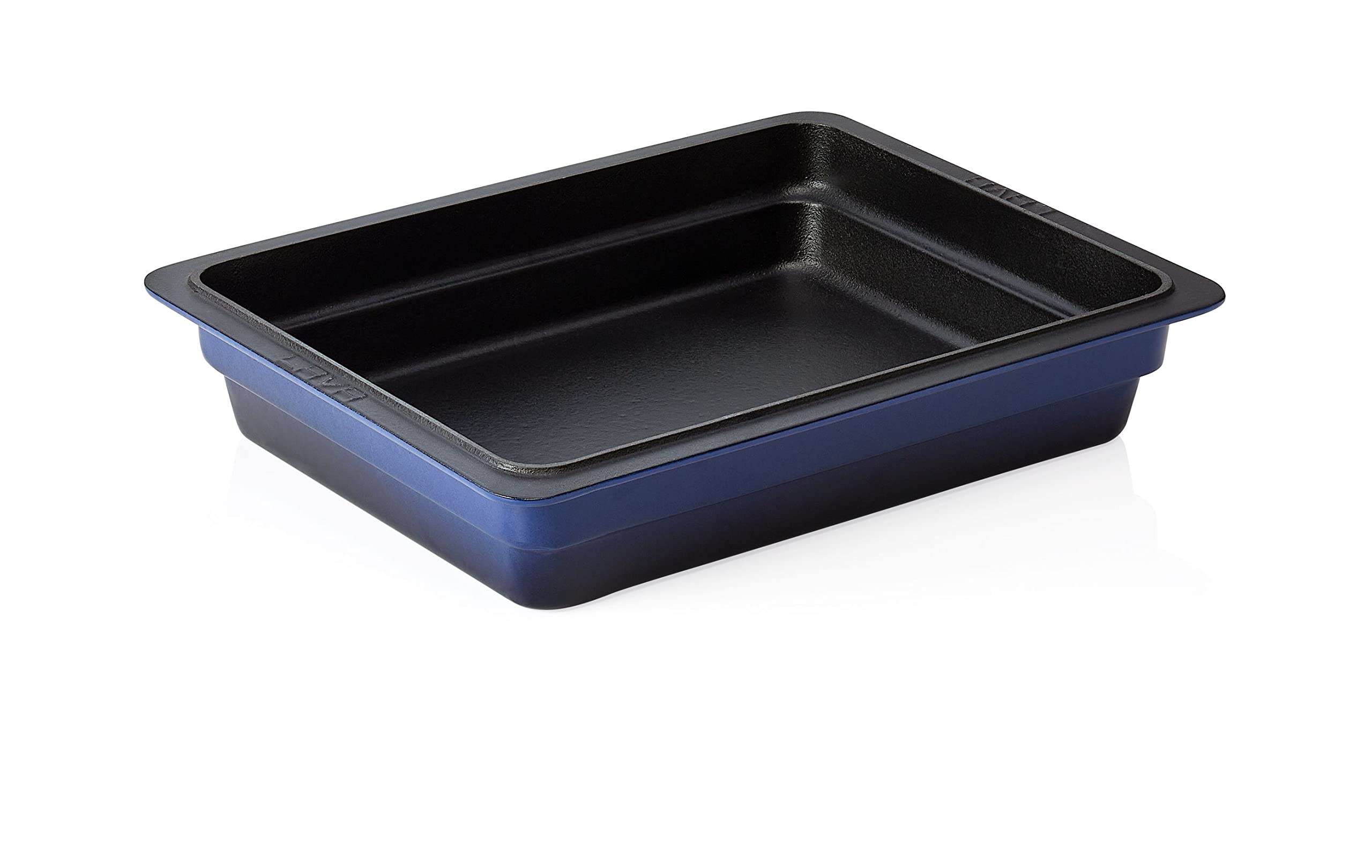 GN Behälter 1/2-065mm blau Gusseisen emailliert LAVA CAST IRON