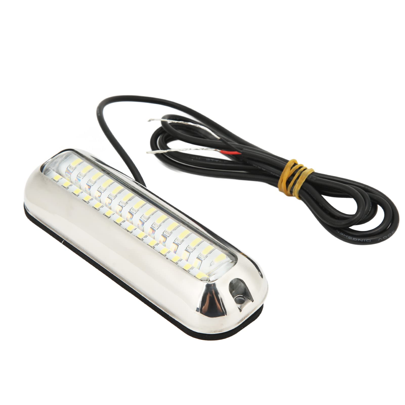 Aramox Luz LED Marina Subacuática, 42 LEDs, Impermeable, 10-30V DC, para Barco Yate, Azul