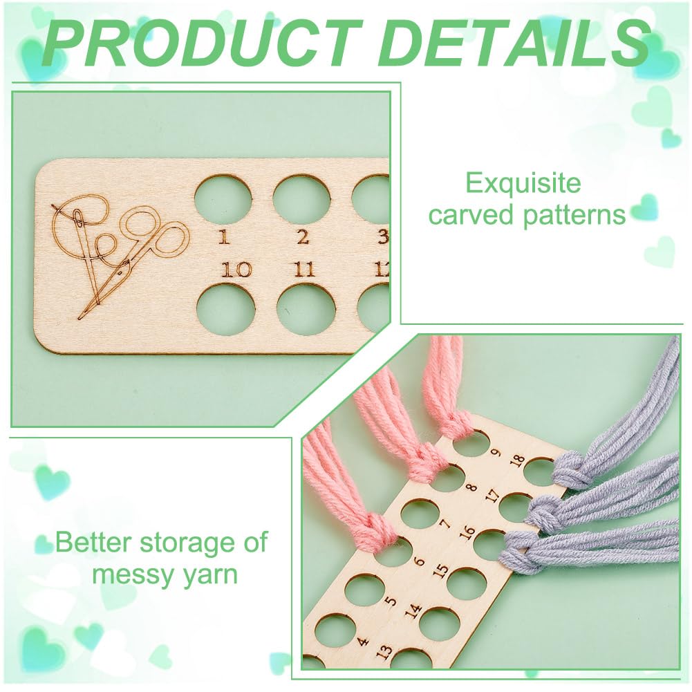 ゴンちゃん　刺繍糸用　8段引き出し　小物入れ　ハンドメイド　木工　木製 Amazon | OLYCRAFT 6個 刺繍糸収納 ボード 木製 1-18ポジション