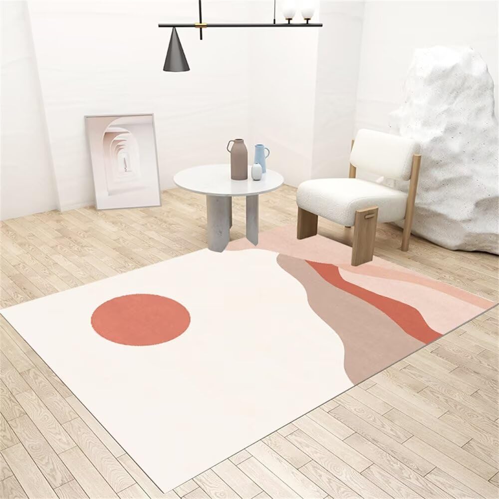 Tapis de chambre bébé fille lavable et antidérapant au sol
