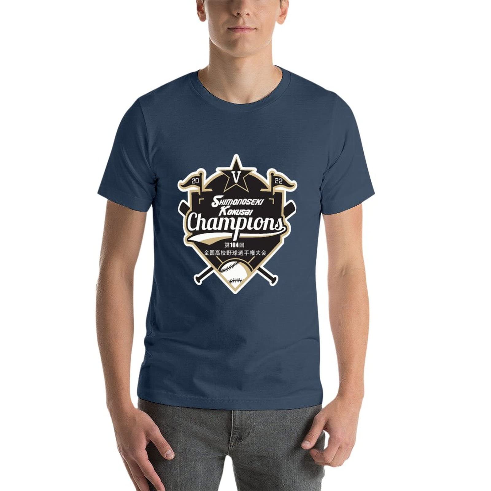 Amazon.co.jp: 下関国際高校 甲子園 記念 メンズ Tシャツ 男士 短袖