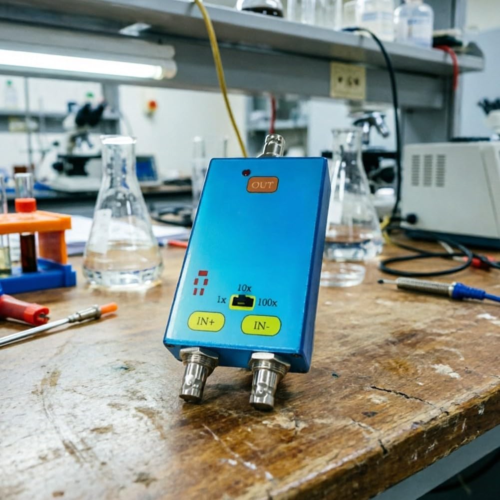 Sonda Diferencial Aleación Aluminio Portátil Recargable