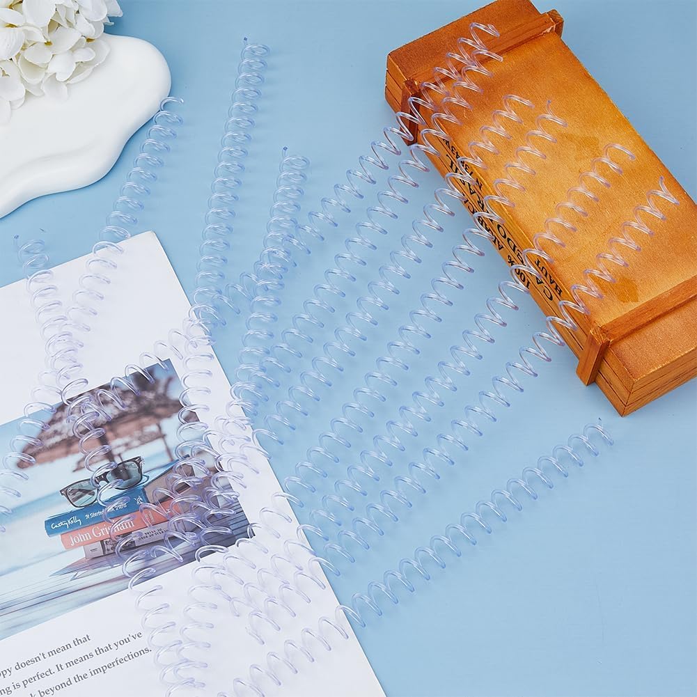 Momad Transparent Heavy Quality Spiral Binding Ring (10MM) 2