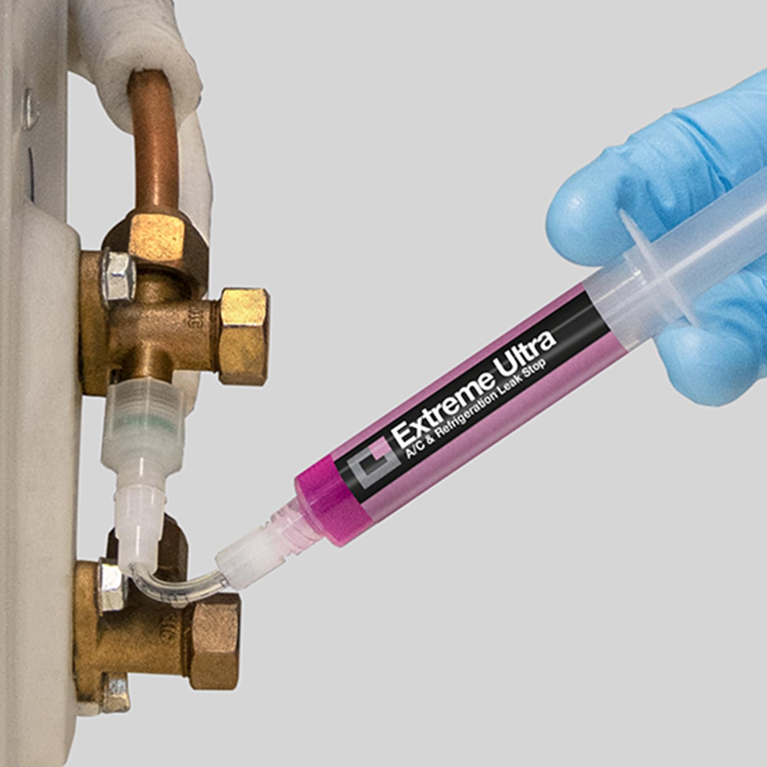 Errecom Extreme Ultra - 6 ml, Turafalle per Impianti di Climatizzazione e Refrigerazione, include adattatore 5/16 SAE (per R410a, R32)