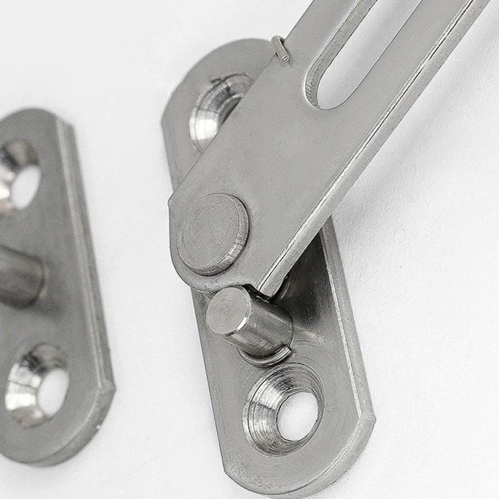 Tope de Ventana Restrictor de Ventana Cierre de Seguridad para niños con Tornillos de fijación Juego de Protector de Cierre de Bloqueo de Seguridad Derecho (Color : B)