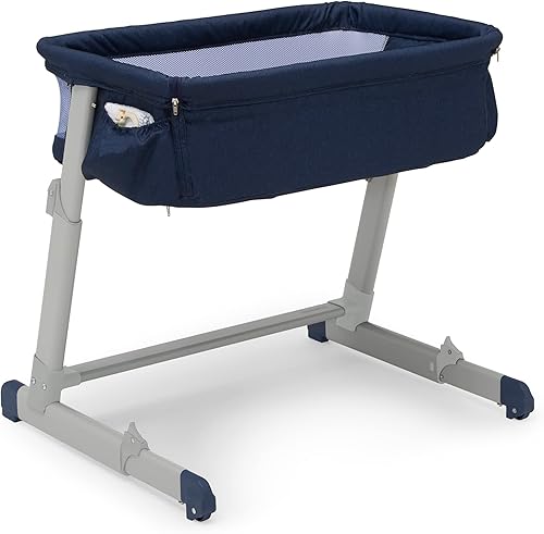 Miniatura 10 de GAP babyGap Whisper - Moisés de noche con malla transpirable y alturas ajustables, cuna portátil ligera, fabricada con materiales sostenibles, rayas