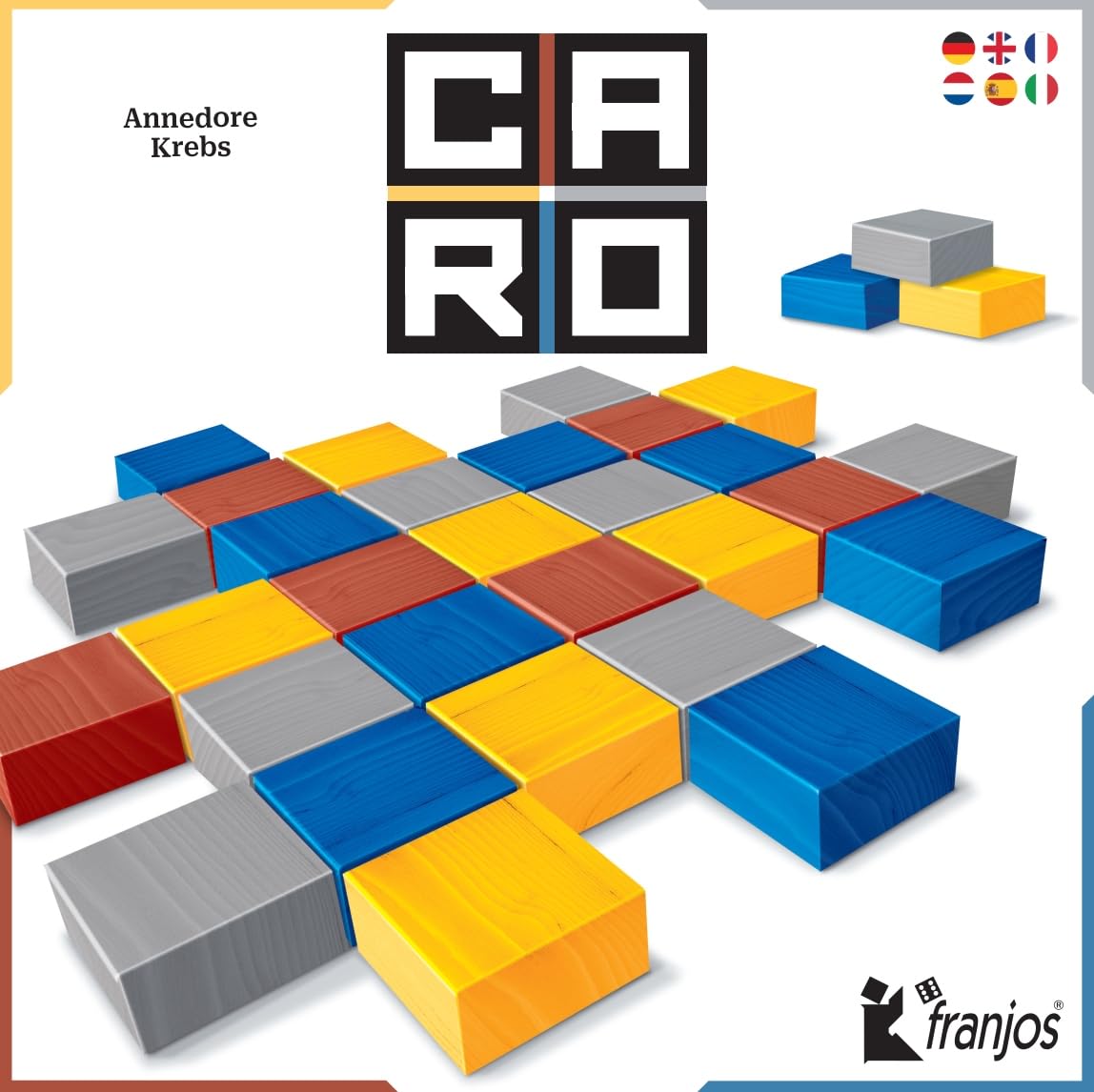 Caro – Legespiel für die ganze Familie (2–4 Spieler, ab 8 Jahren)