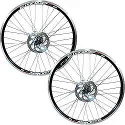 Par Roda Traseira Bicicleta, Aro 26, Disco e V-brake, Dianteira/Traseira, Aero