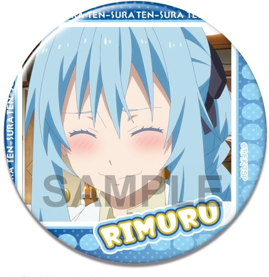 リムル　缶バッジ 2個セット 転生したらスライムだった件 転スラPOP UP SHOP 不思議の国 缶
