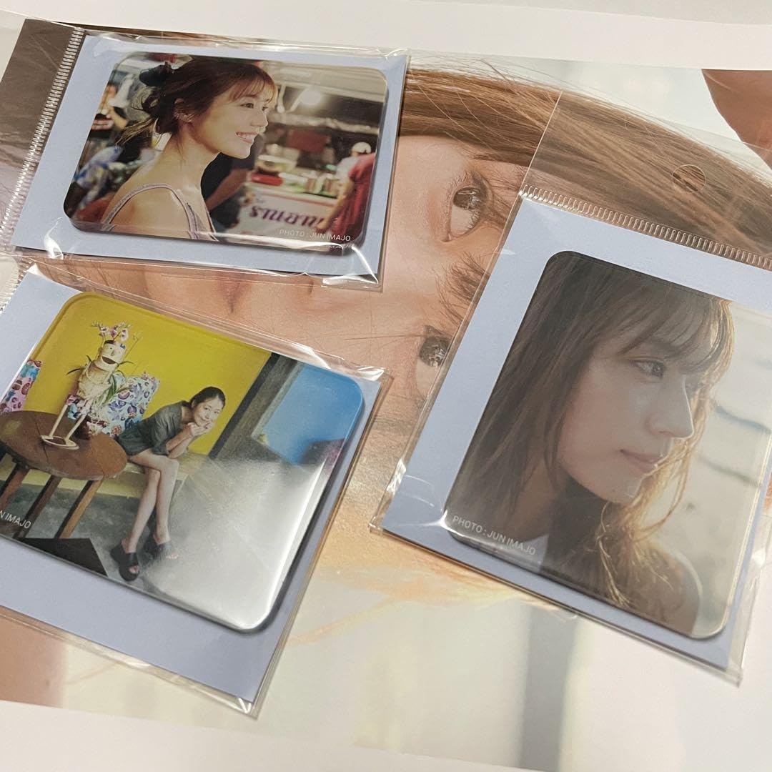 有村架純 写真集「sou.」 写真展 限定グッズ アクリルマグネット 3種セット