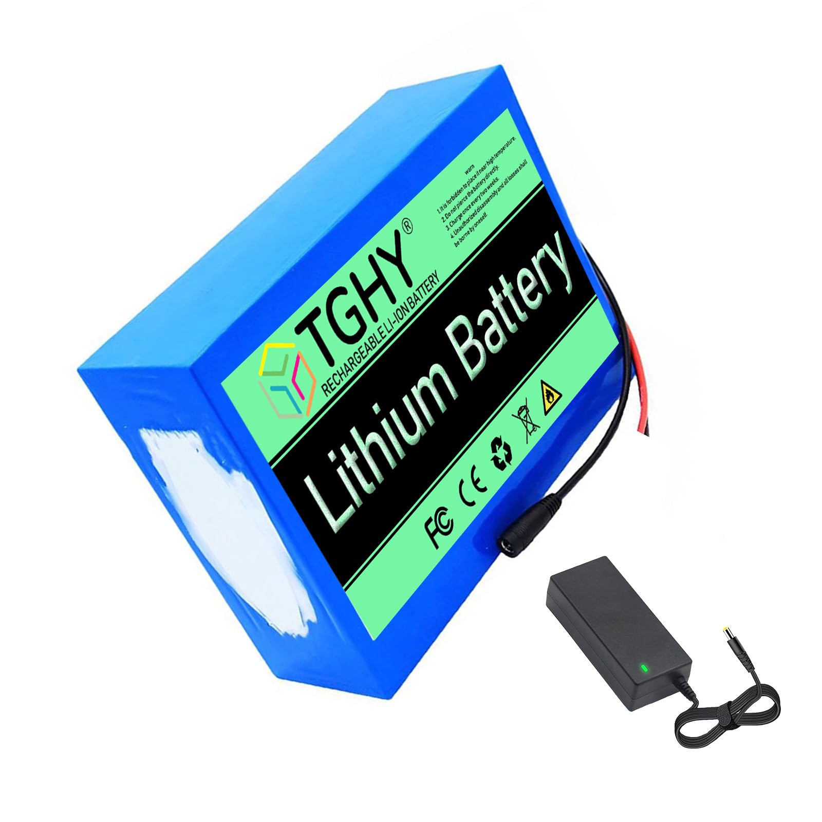 TGHY Motorcycle Battery 60V 72V Lithium Battery Pack 12Ah 15Ah 18Ah 20Ah 21Ah 25Ah 27Ah 30Ah 33Ah 35Ah 40Ah 45Ah Electric Bike Batteries,60V27Ah