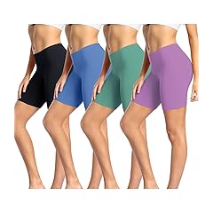 wirarpa Women's Cotton Boy Shorts Underwear Anti Chafing Soft Biker Short Plus Boy Shorts Panties 4 Pack