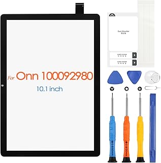 Touch Screen for Onn 10.1 inch Tablet 100092980 Digitizer for Onn 100092980 Touchscreen Replacement Front Touch Glass with Repair Tools (not LCD Display)