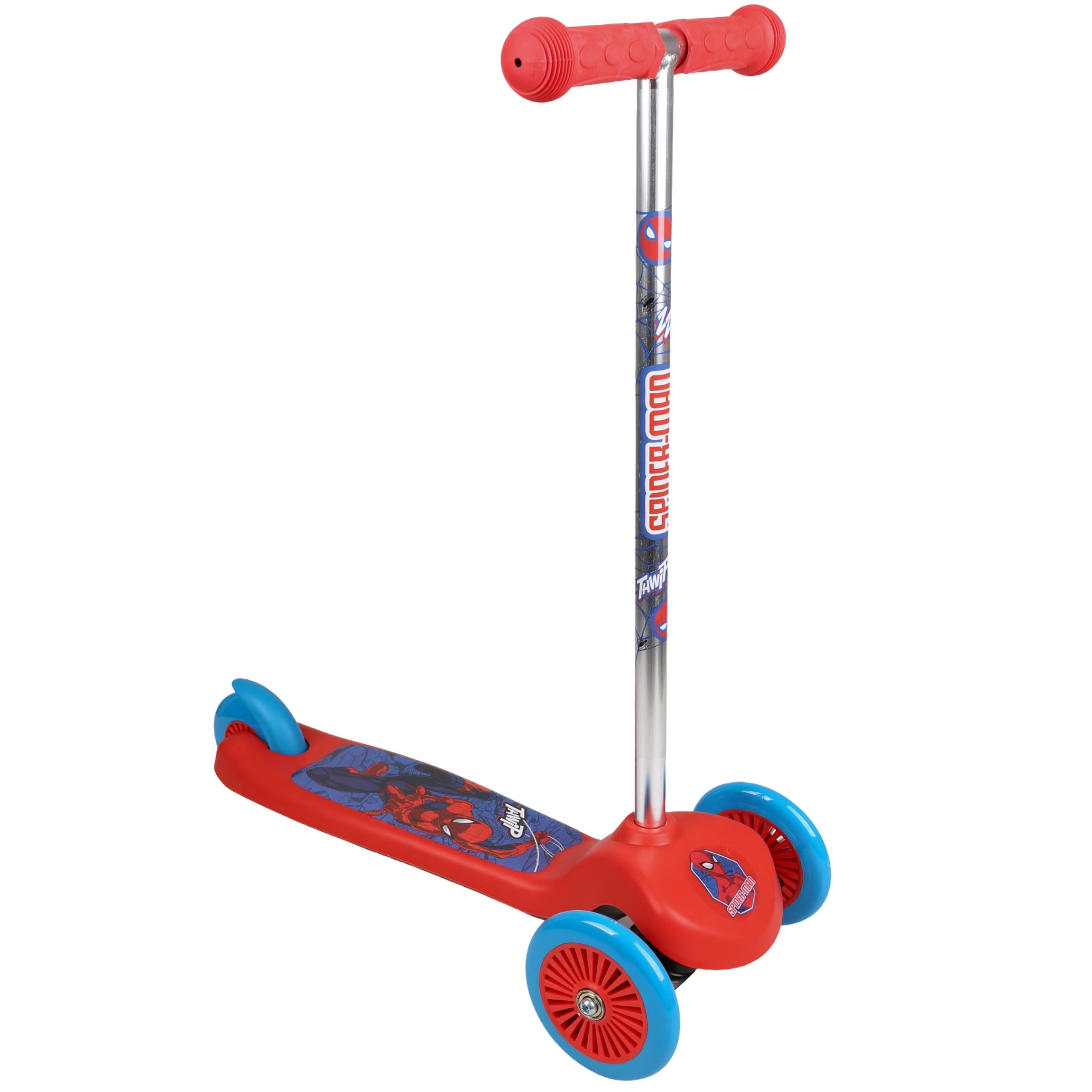 Disney Stitch Patinete de Tres Ruedas, con Equilibrio, Antideslizante, Plegable, hasta 20 kg